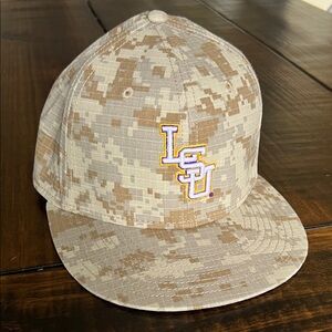 LSU Camo Cap